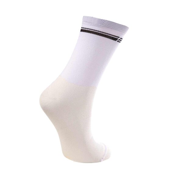 CALZINI BRN SILK BIANCHI/NERI TG. 39/42 - immagine 2