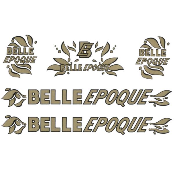 ADESIVO BICI DONNA ORO