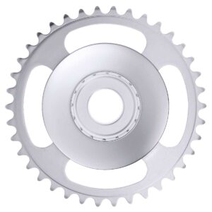 CORONA 38 DENTI E6100 ARGENTO SHIMANO