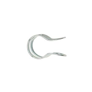 FASCETTA BRN LUCCHETTO 14 mm SILVER