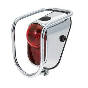 FANALE BRN RETRO' 1 LED IN ACCIAIO CROMATO