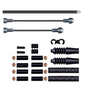 KIT FILI+GUAINE FRENO INOX ANTERIORE + POSTERIORE BRN