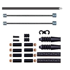 KIT FILI+GUAINE CAMBIO INOX ANTERIORE + POSTERIORE BRN