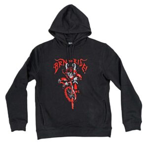 FELPA BRN TO RIDE DEVIL NERA UOMO TG. XXL