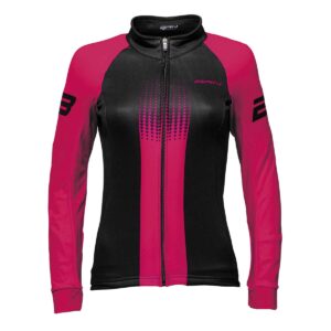 GIUBBINO BRN DONNA INVERNALE FUCSIA FLUO/NERO TG. L