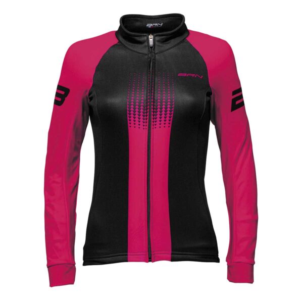GIUBBINO BRN DONNA INVERNALE FUCSIA FLUO/NERO TG. M