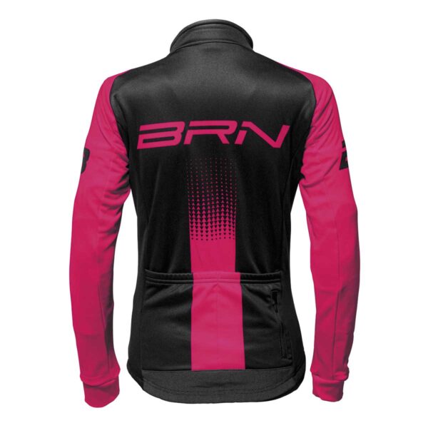 GIUBBINO BRN DONNA INVERNALE FUCSIA FLUO/NERO TG. M - immagine 2