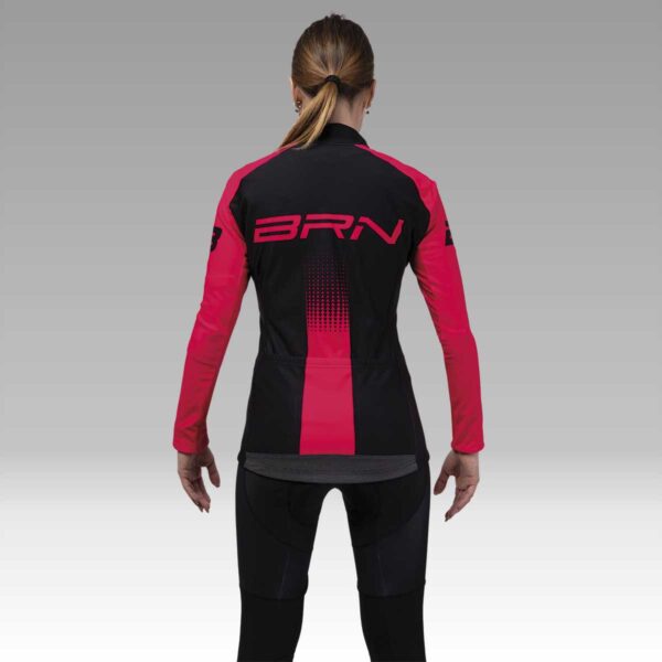 GIUBBINO BRN DONNA INVERNALE FUCSIA FLUO/NERO TG. M - immagine 5