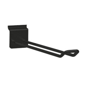 GANCIO DOPPIO 250 mm NERO