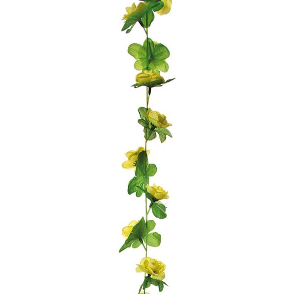 GHIRLANDA BRN CON FIORI GIALLI