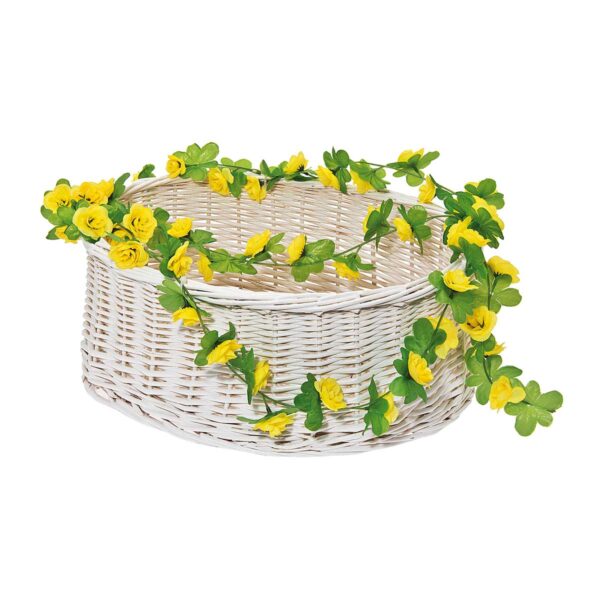 GHIRLANDA BRN CON FIORI ROSSI - immagine 2