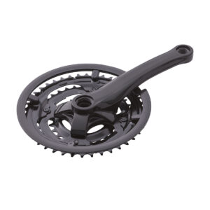 GUARNITURA MTB PLASTIFICATA 170 mm NERA