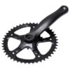 GUARNITURA ALLUMINIO NERA 42 DENTI