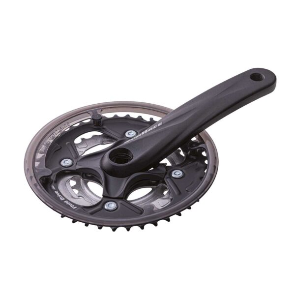 GUARNITURA MTB ALLUMINIO NERA