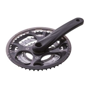 GUARNITURA CITY-BIKE ALLUMINIO NERA 48/38/28 DENTI