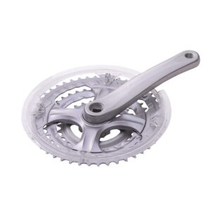 GUARNITURA CITY-BIKE ALLUMINIO SILVER 48/38/28 DENTI