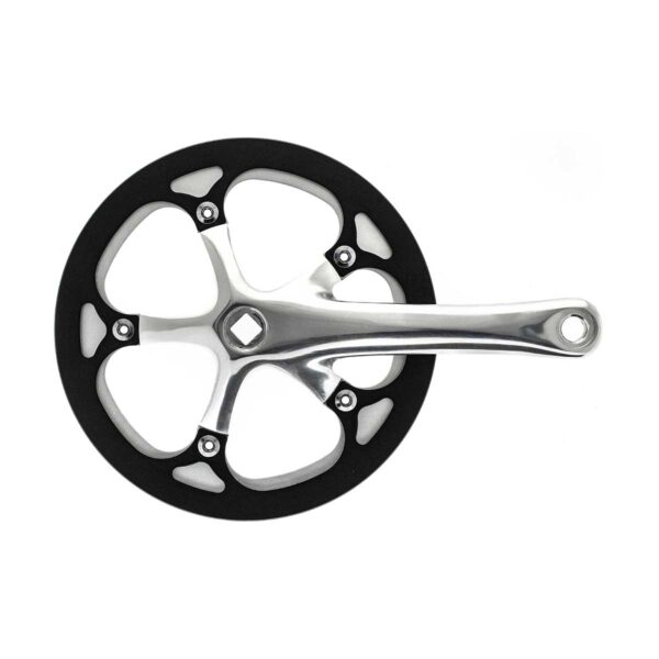 GUARNITURA FIXED ALLUMINIO CON PARACORONA 46 DENTI - immagine 2