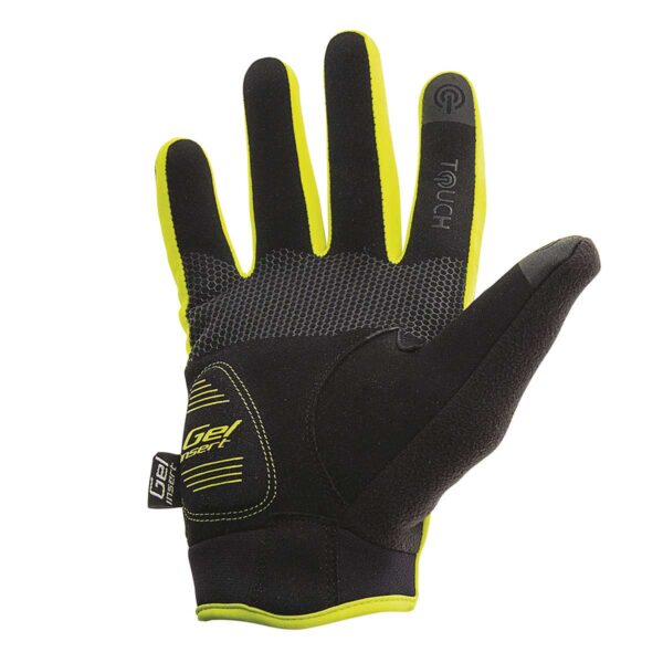 GUANTI BRN WIND PROTECT GIALLI FLUO TG. XXL - immagine 2