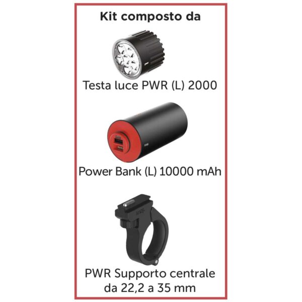 FANALE KNOG PWR MOUNTAIN 2000 LUMEN - immagine 2