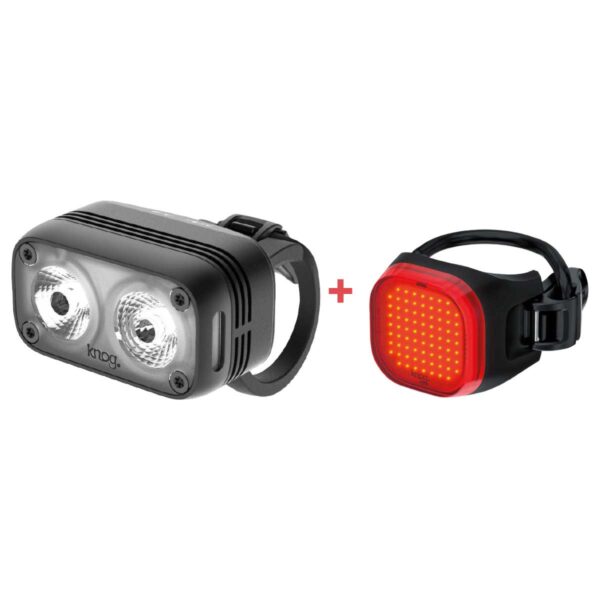 COMBO KNOG BLINDER ROAD 400 + BLINDER MINI POSTERIORE