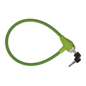 LUCCHETTO BRN A CAVO SILICONE VERDE