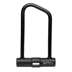 LUCCHETTO BRN AD ARCO TONDO 265 x 174 mm NERO