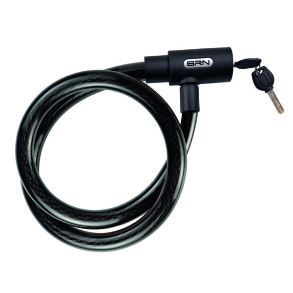 LUCCHETTO BRN CHIEF A CAVO 1000 x 20 mm NERO - immagine 2