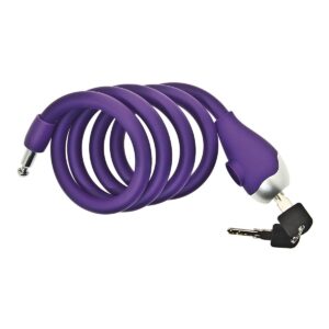 LUCCHETTO BRN A SPIRALE SILICONE LILLA