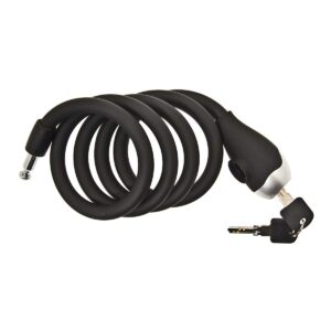 LUCCHETTO BRN A SPIRALE SILICONE NERO