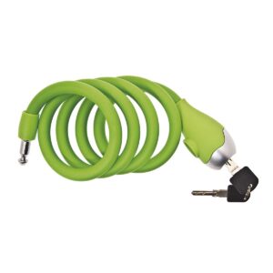 LUCCHETTO BRN A SPIRALE SILICONE VERDE