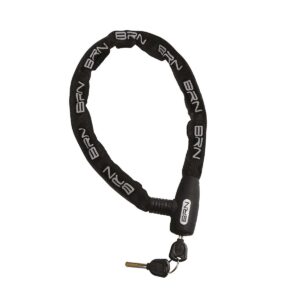 LUCCHETTO BRN BLACK MAMBA CATENA 90 cm x 6 mm NERO