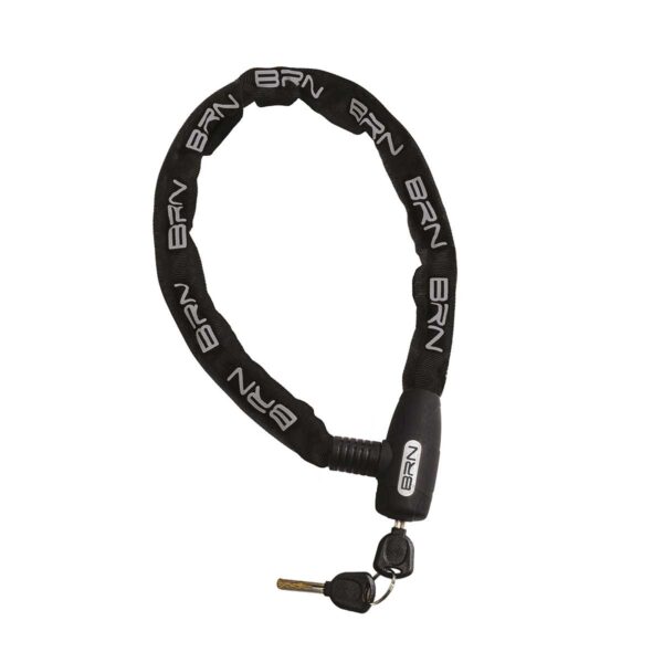LUCCHETTO BRN BLACK MAMBA CATENA 90 cm x 6 mm NERO