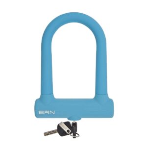 LUCCHETTO BRN ARCO FIXED SILICONE AZZURRO