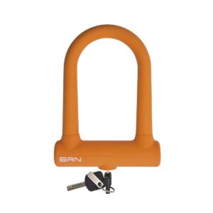 LUCCHETTO BRN ARCO FIXED SILICONE ARANCIO