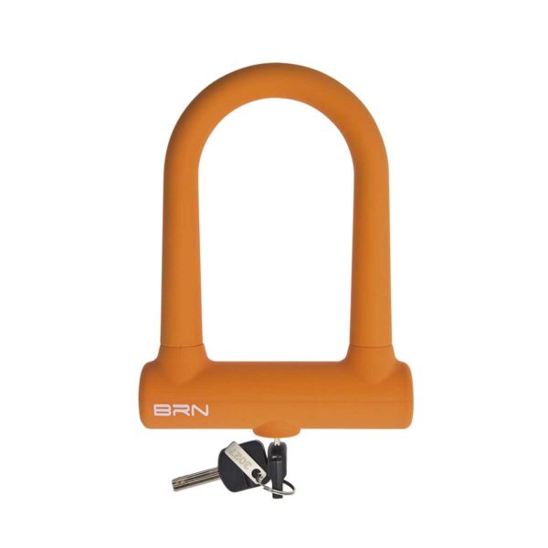 LUCCHETTO BRN ARCO FIXED SILICONE ARANCIO
