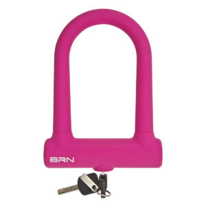 LUCCHETTO BRN ARCO FIXED SILICONE ROSA