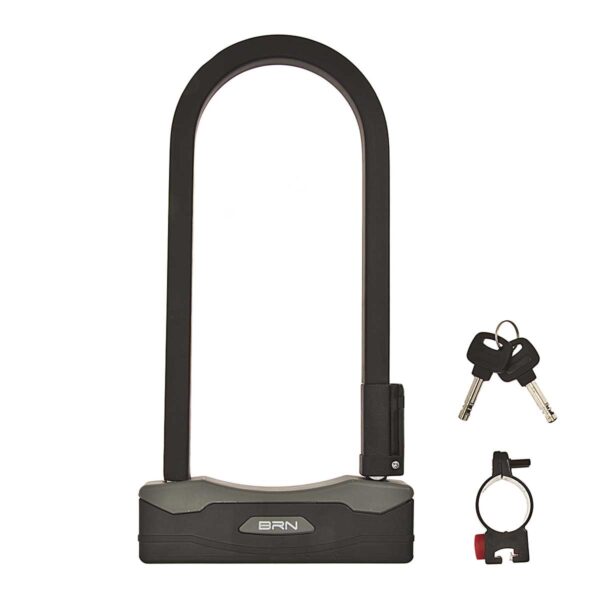 LUCCHETTO BRN ARCO ROBUSTO 166 x 320 mm NERO