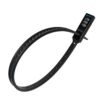 LUCCHETTO BRN ZIP LOCK 56 cm NERO