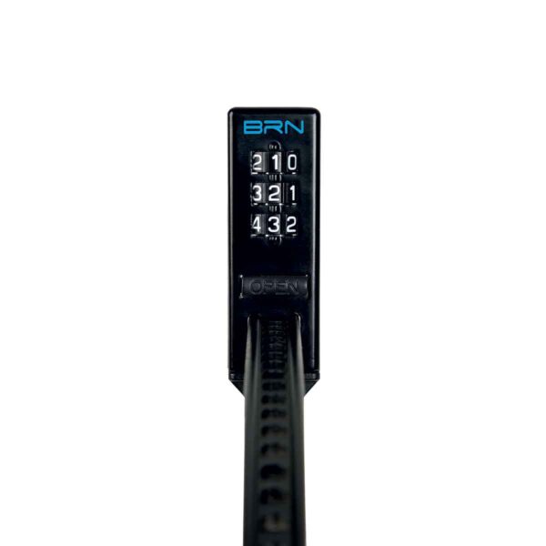 LUCCHETTO BRN ZIP LOCK 56 cm NERO - immagine 2