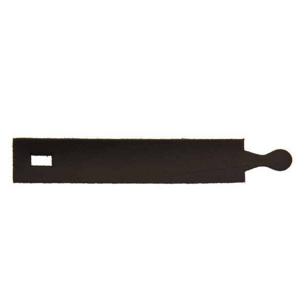 LUCIDA MOZZO IN CUOIO NERO