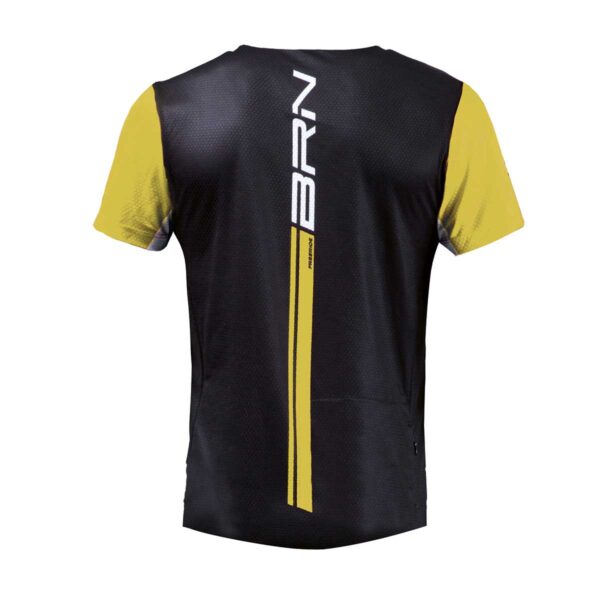 MAGLIA BRN FREERIDE NERA/GIALLA TG. L - immagine 2