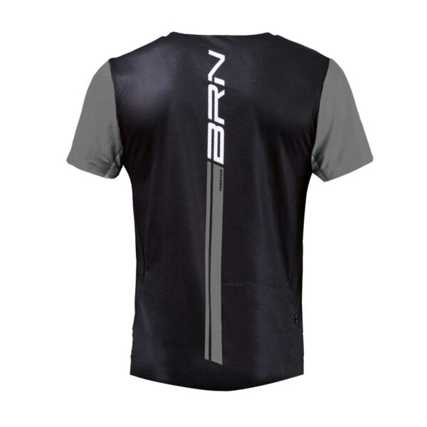 MAGLIA BRN FREERIDE NERA/GRIGIA TG. M - immagine 2