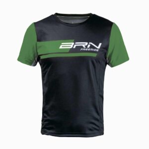 MAGLIA BRN FREERIDE NERA/VERDE TG. M