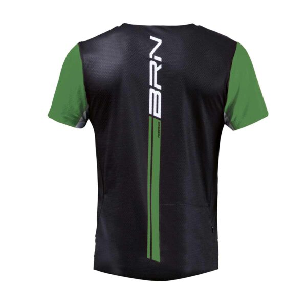 MAGLIA BRN FREERIDE NERA/VERDE TG. XL - immagine 2