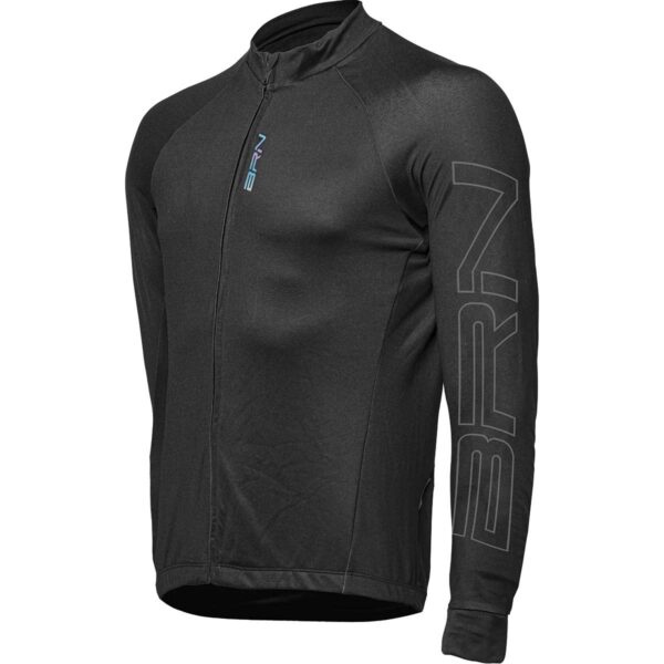 MAGLIA FELPATA BRN UOMO FELPATA NERA TG. XXL