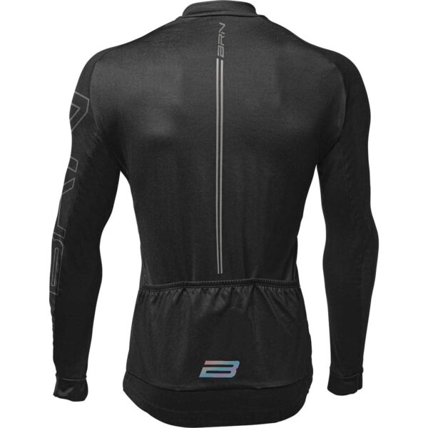 MAGLIA FELPATA BRN UOMO FELPATA NERA TG. XXL - immagine 3