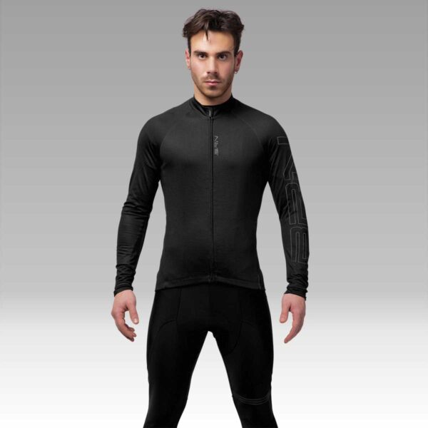 MAGLIA FELPATA BRN UOMO FELPATA NERA TG. XXL - immagine 5