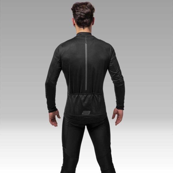 MAGLIA FELPATA BRN UOMO FELPATA NERA TG. XXL - immagine 6