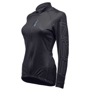 MAGLIA BRN DONNA FELPATA NERA TG. M