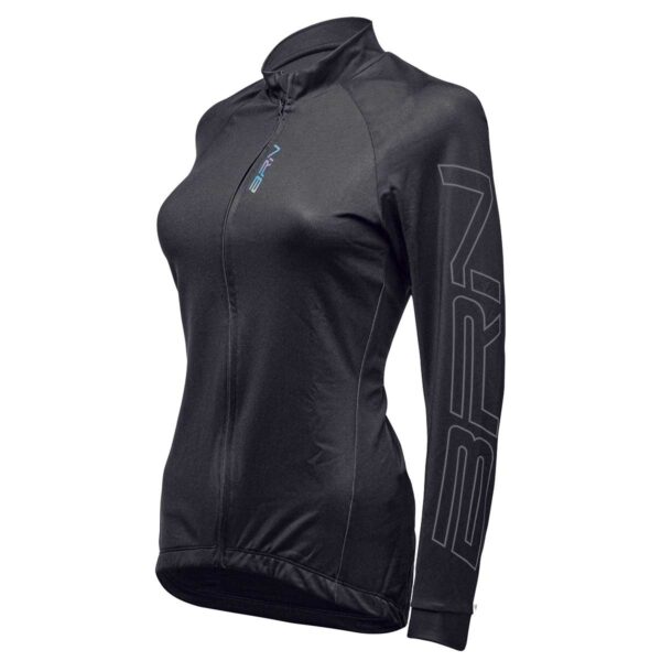 MAGLIA BRN DONNA FELPATA NERA TG. M